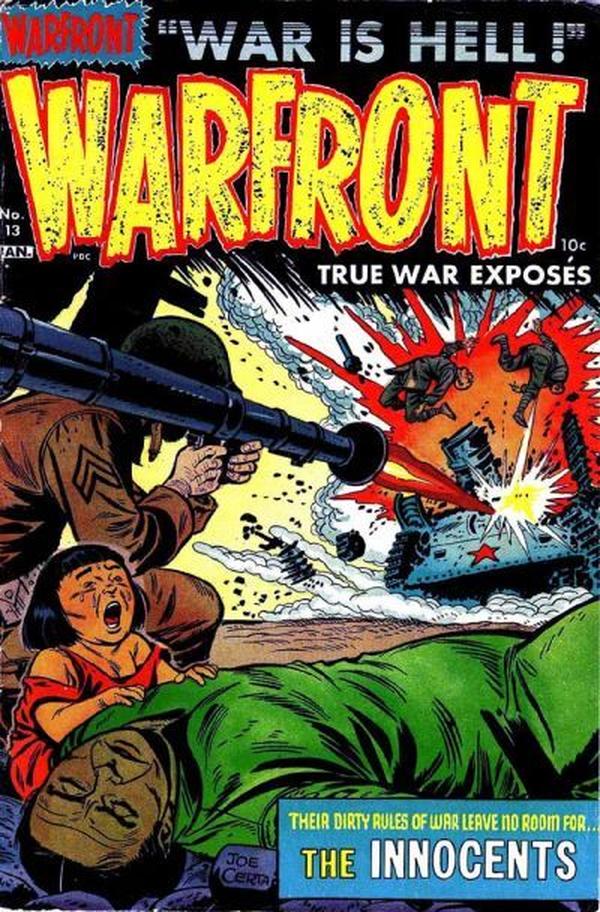 Warfront #13 cover