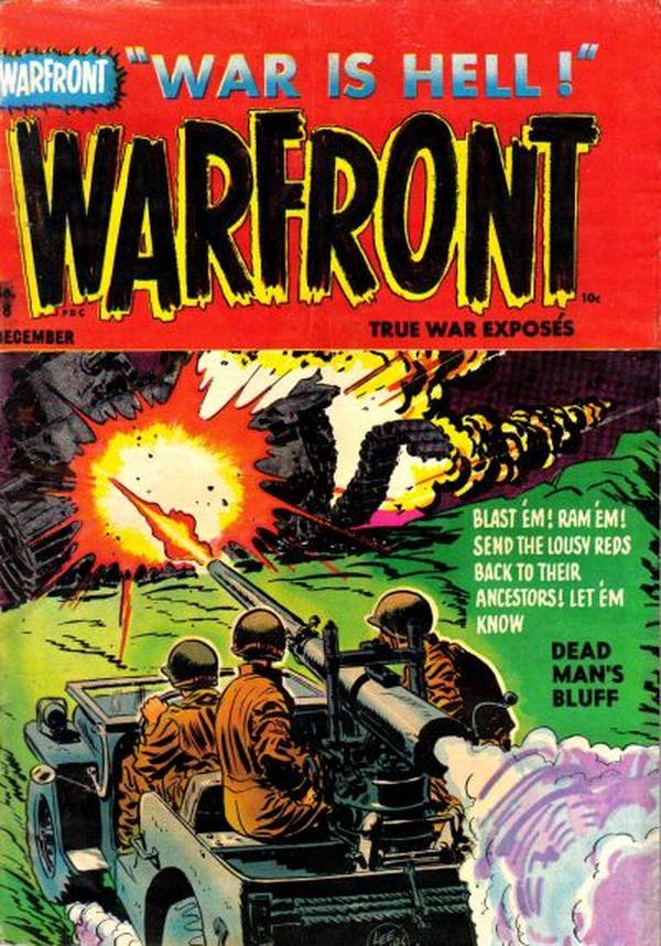 Warfront #18 cover