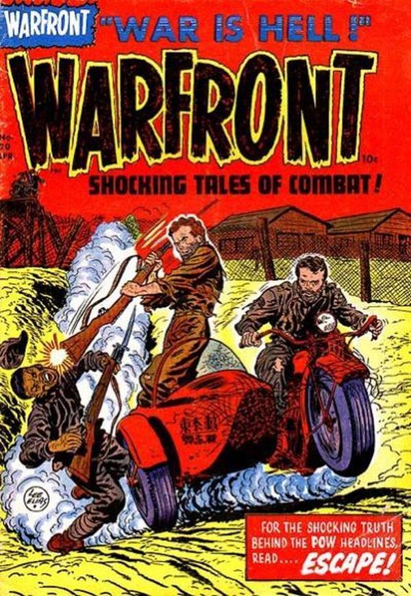 Warfront #20 cover