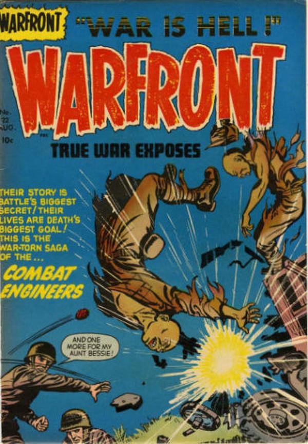 Warfront #22 cover