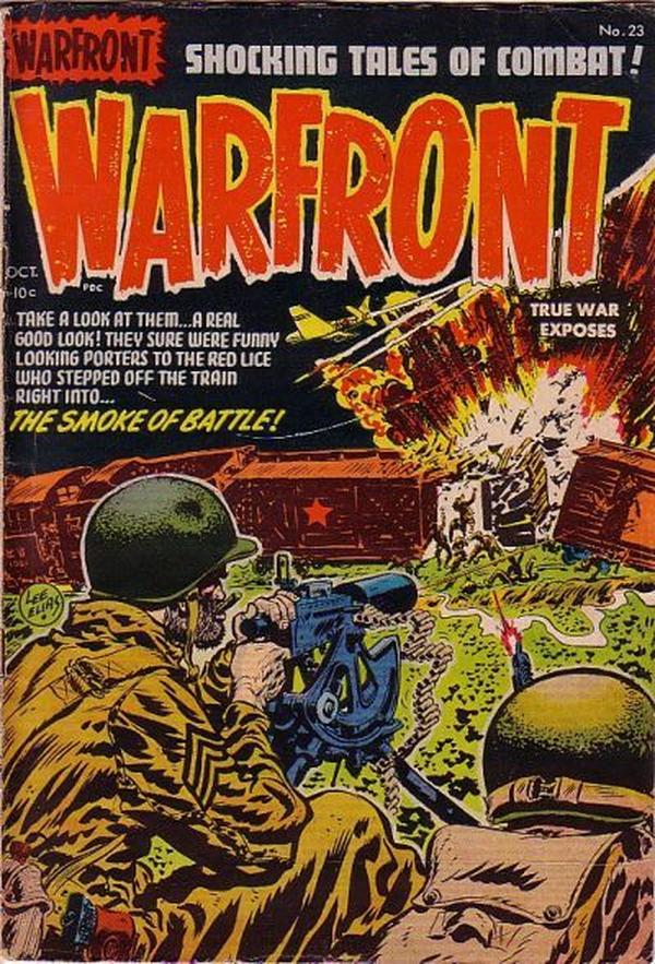 Warfront #23 cover