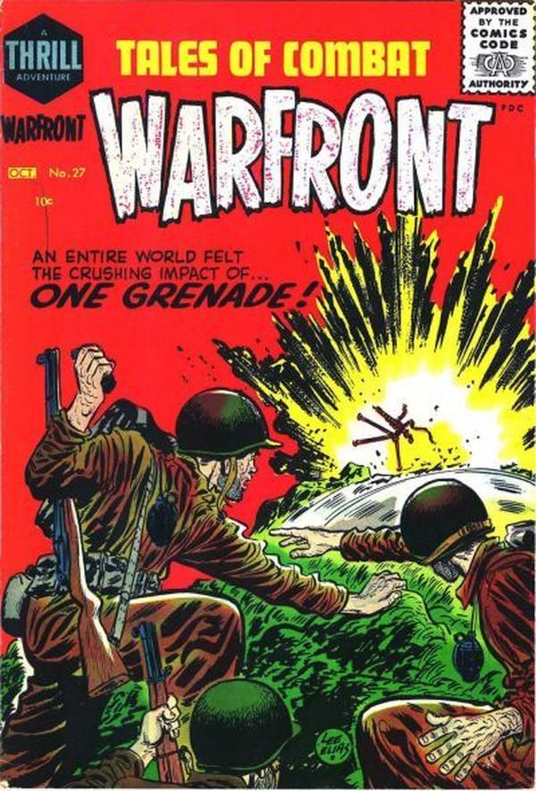 Warfront #27 cover