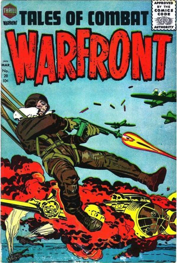 Warfront #28 cover