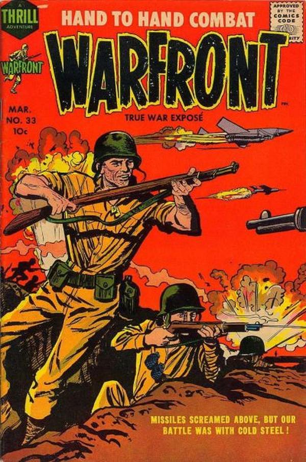 Warfront #33 cover