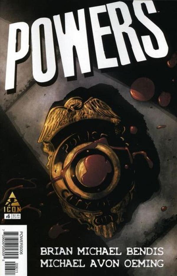 Powers #6 cover
