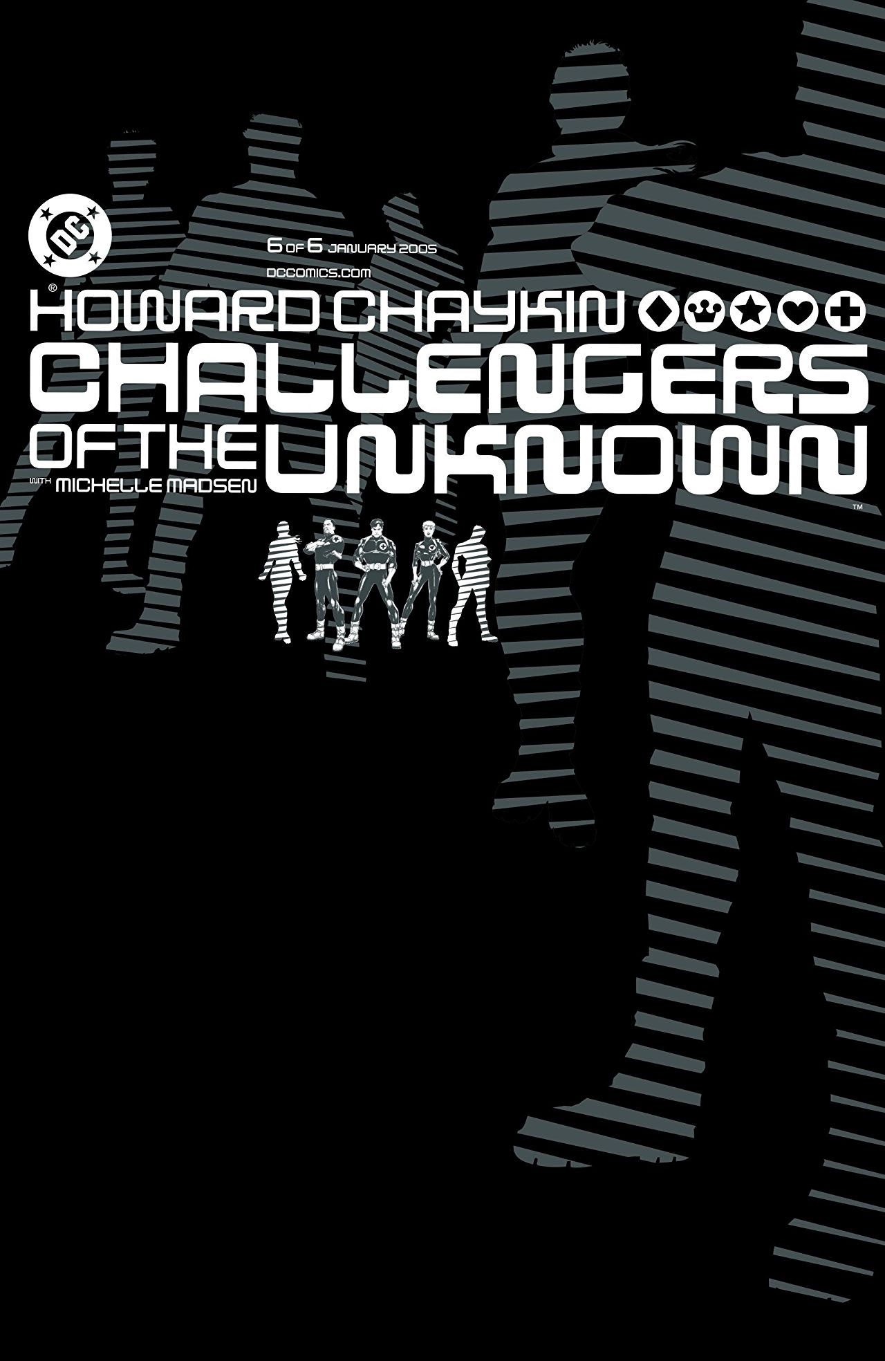 Challengers of the Unknown #6 cover