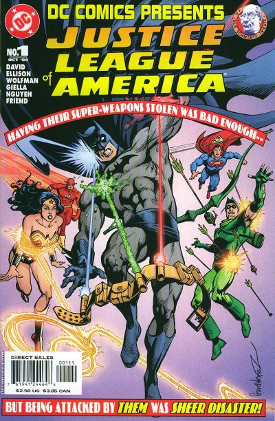 DC Comics Presents: Justice League of America #1 cover