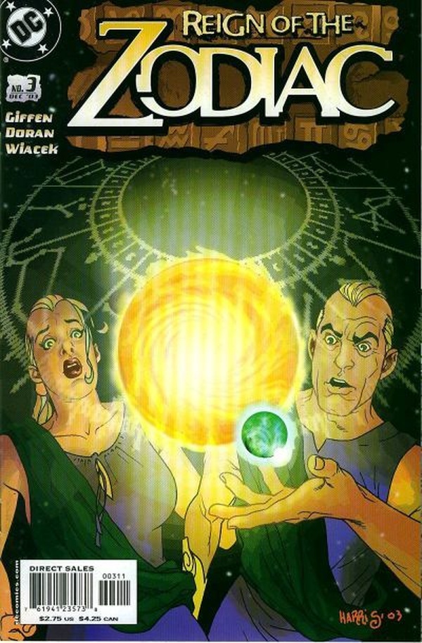 Reign of the Zodiac #3 cover