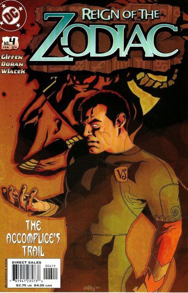 Reign of the Zodiac #4 cover