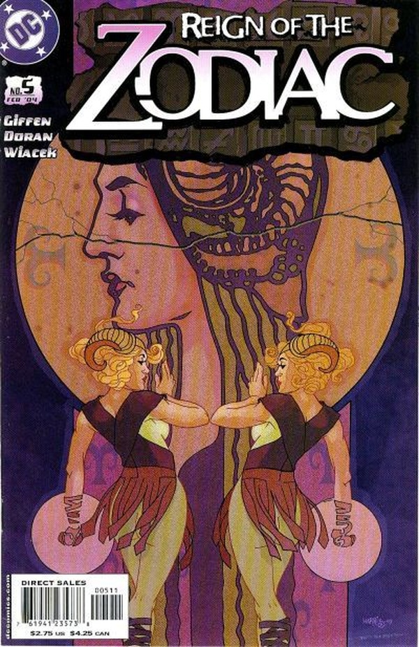 Reign of the Zodiac #5 cover