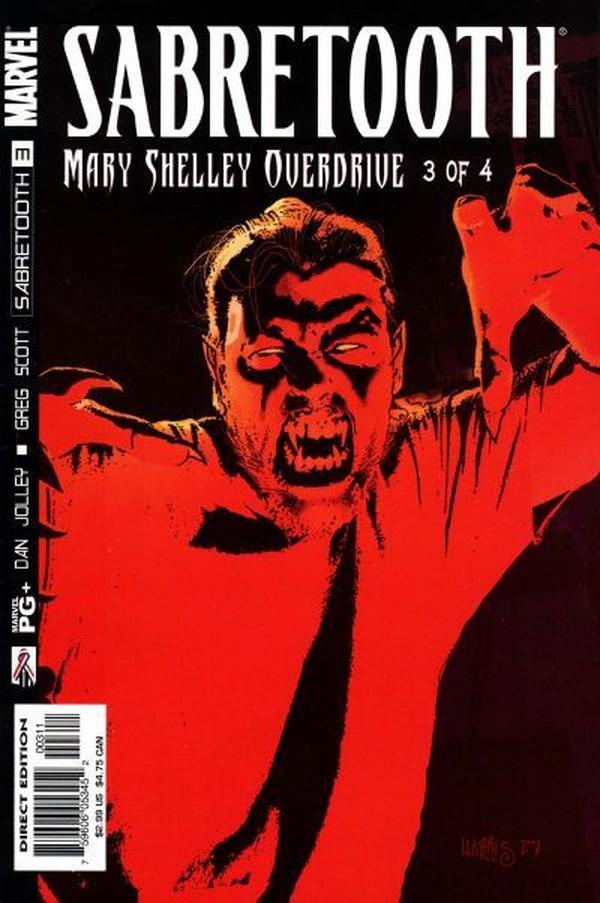 Sabretooth: Mary Shelley Overdrive #3