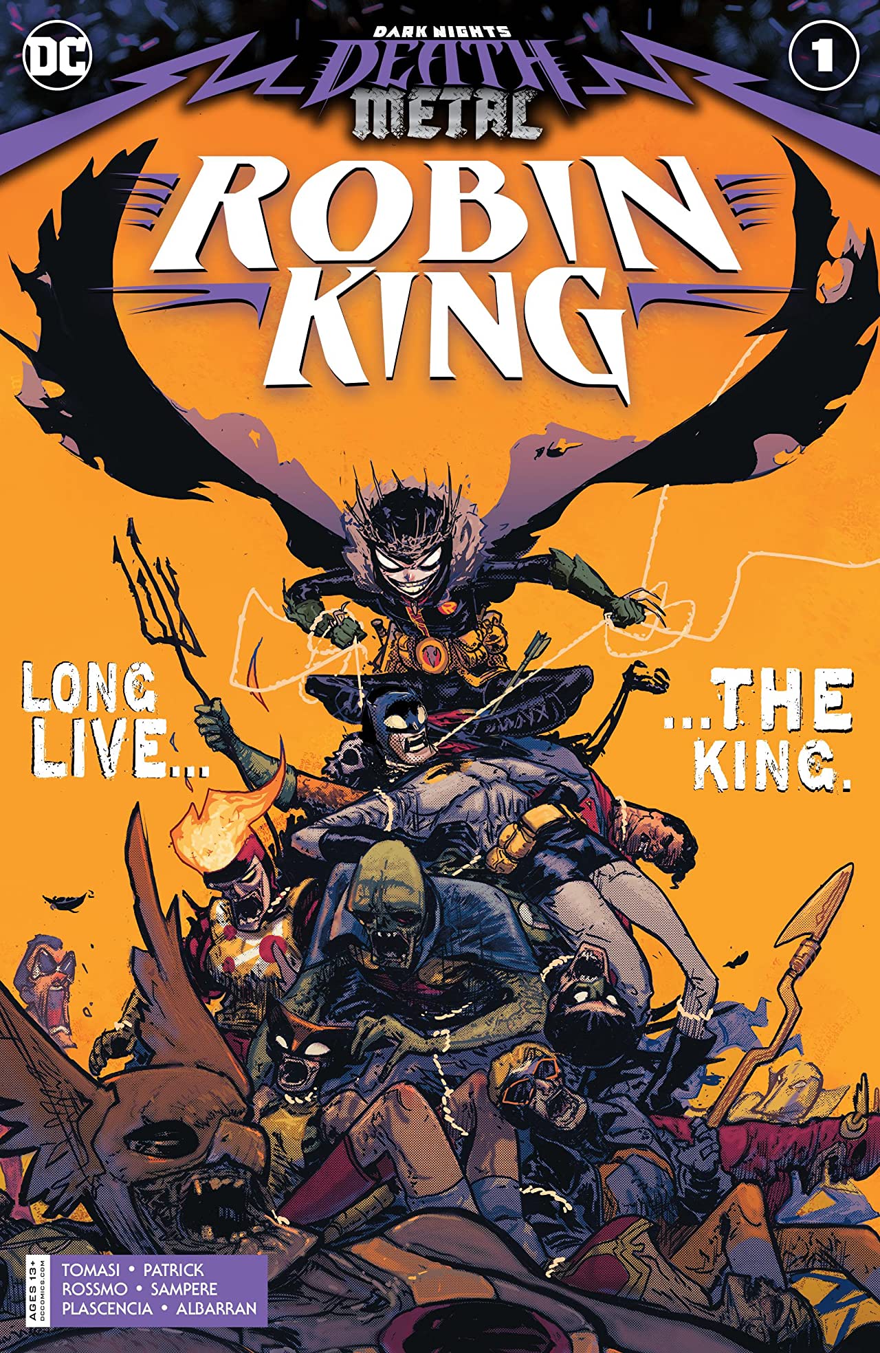 Dark Nights: Death Metal Robin King #1 cover