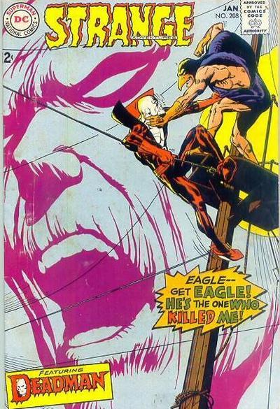 Strange Adventures #208 cover