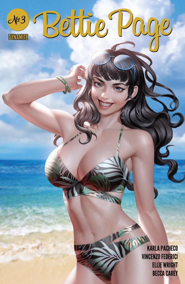 Bettie Page #3 cover
