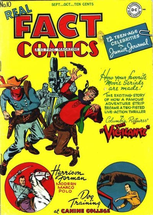 Real Fact Comics #10 cover