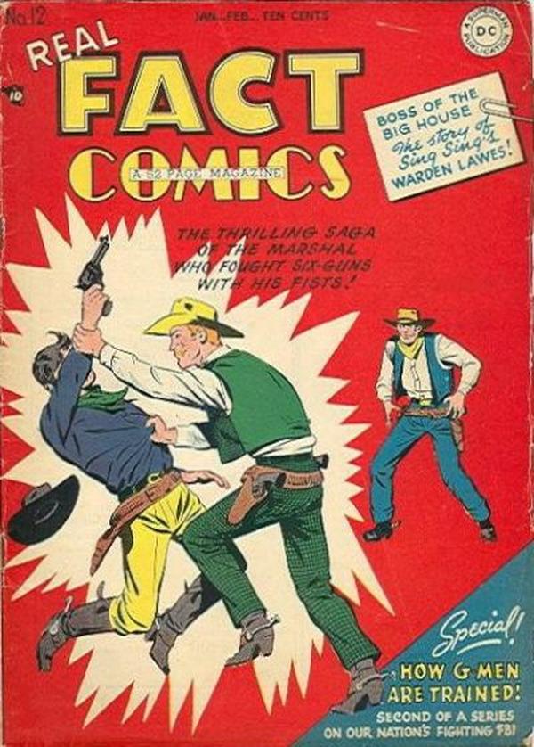 Real Fact Comics #12 cover