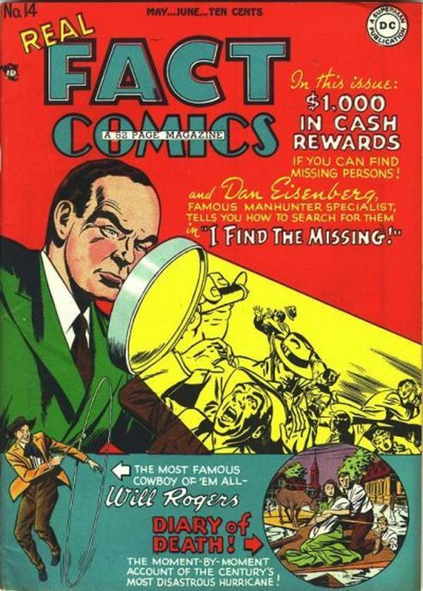 Real Fact Comics #14 cover