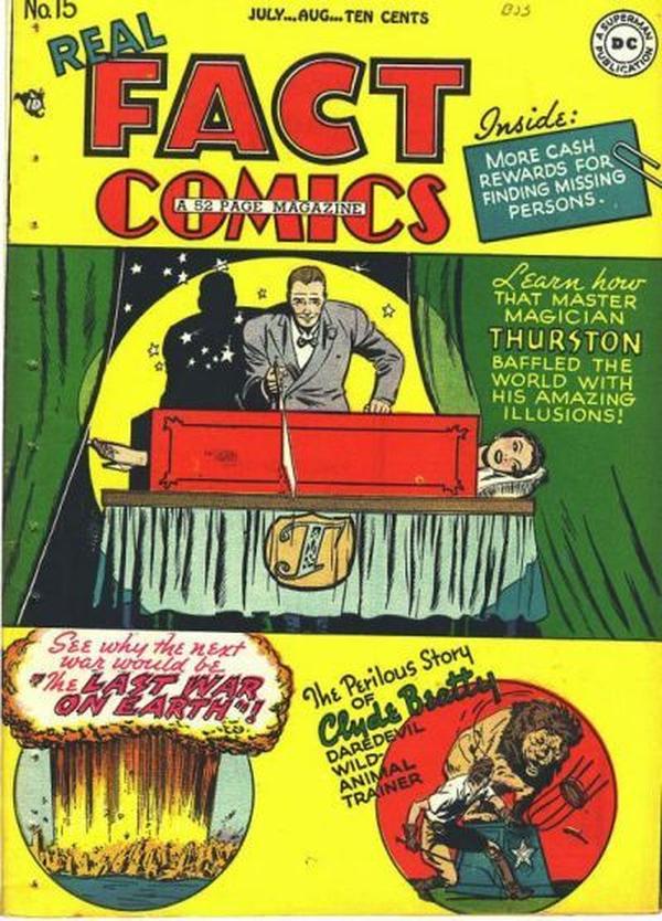 Real Fact Comics #15 cover