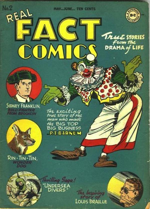 Real Fact Comics #2 cover