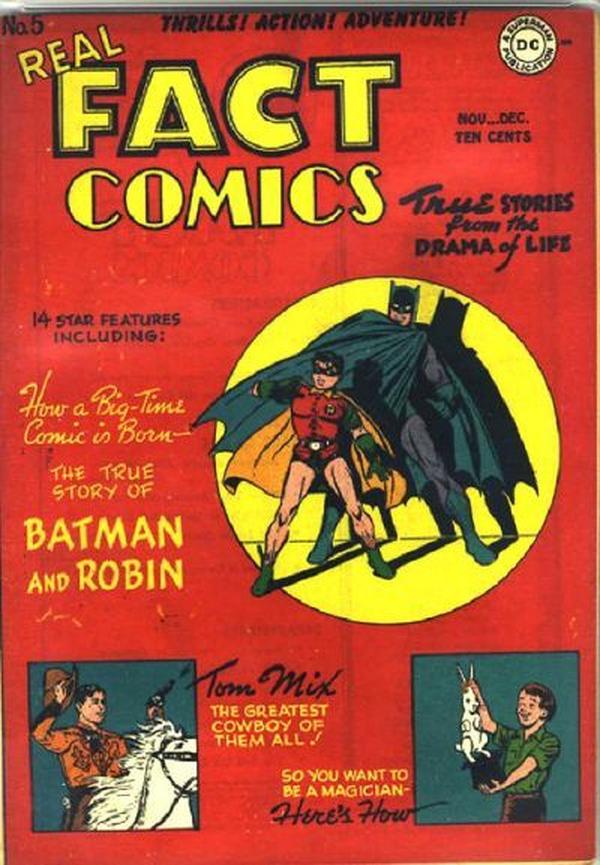 Real Fact Comics #5 cover