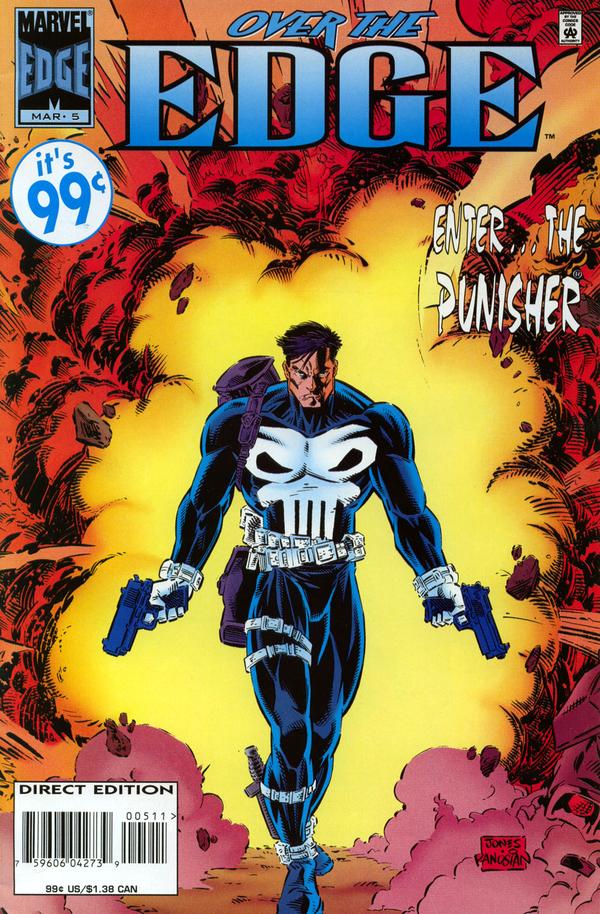 Over the Edge #5 cover