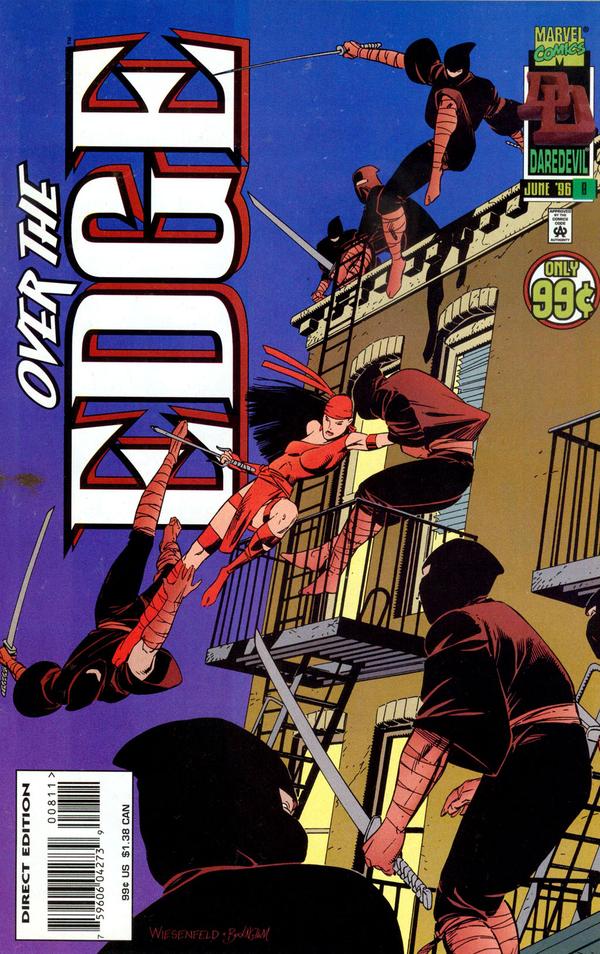 Over the Edge #8 cover