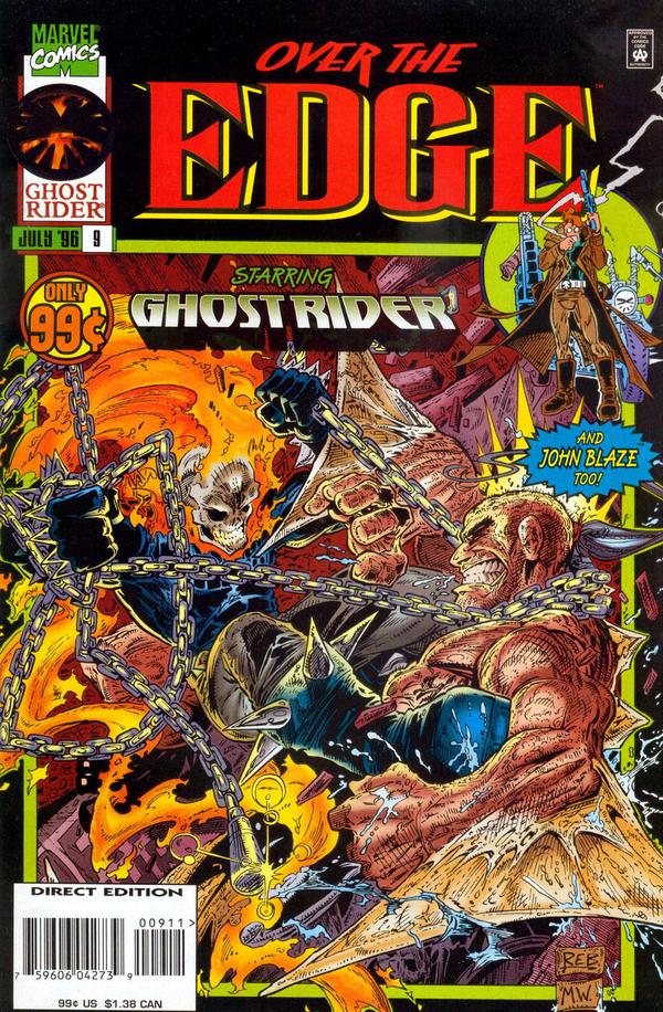 Over the Edge #9 cover