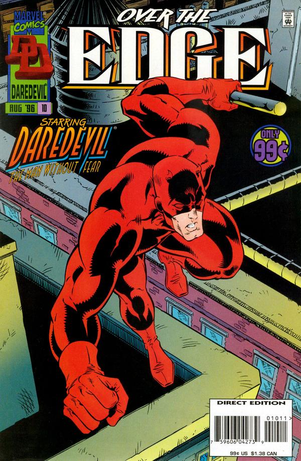 Over the Edge #10 cover