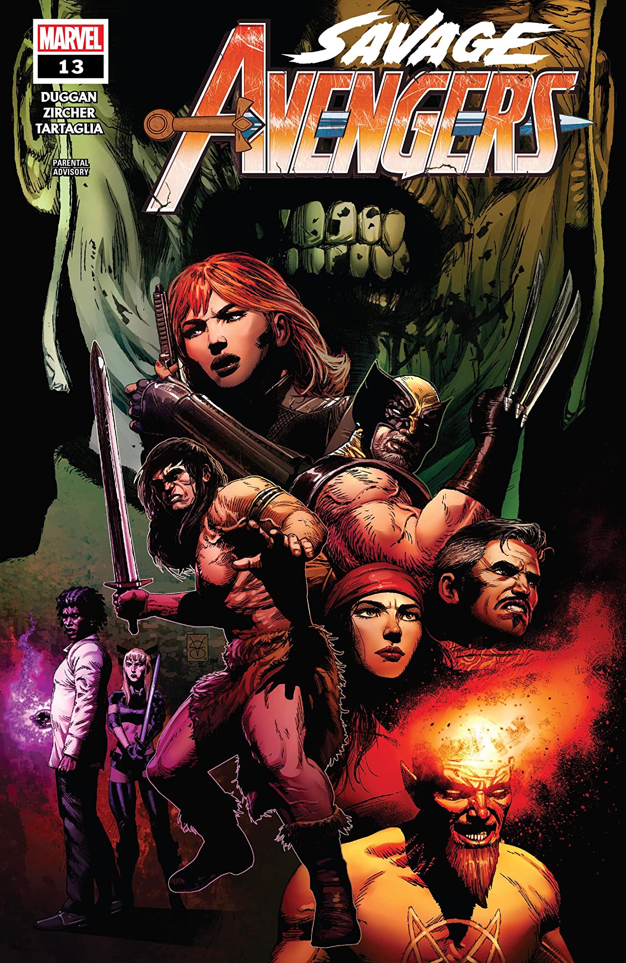 Savage Avengers #13 cover
