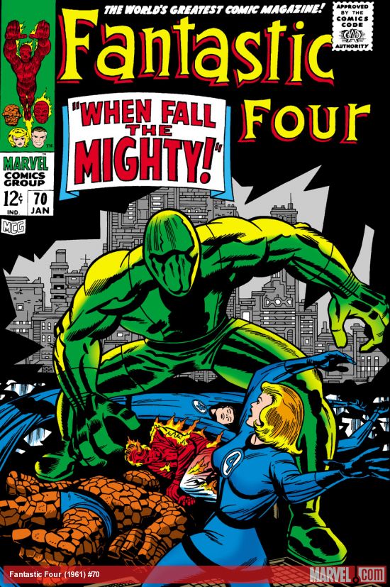 Fantastic Four #70 cover