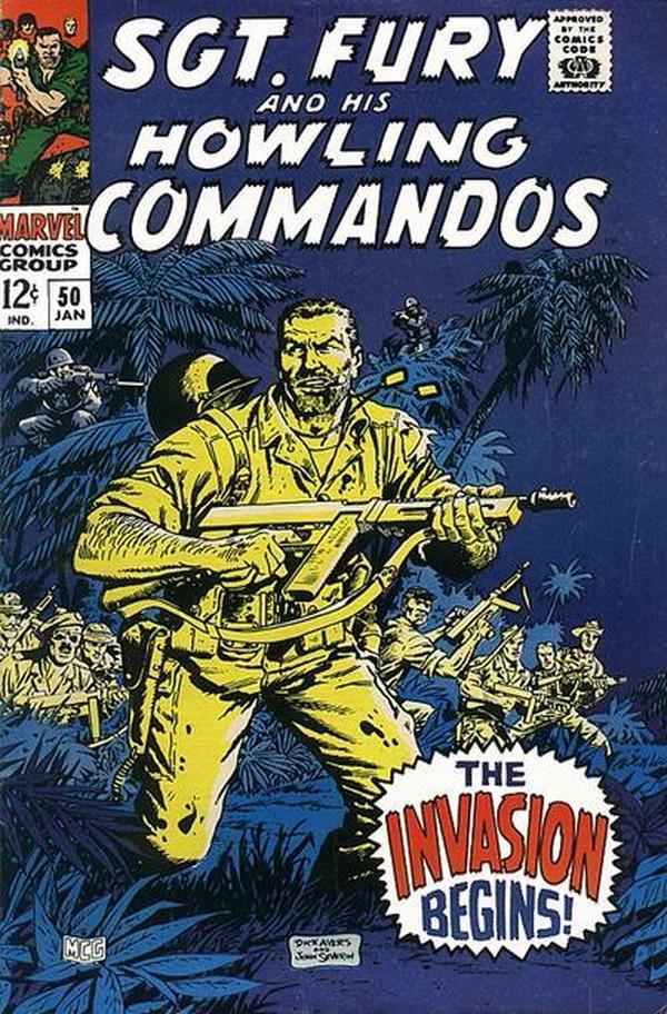 Sgt. Fury #50 cover