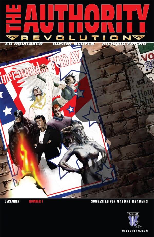 The Authority: Revolution #1 cover