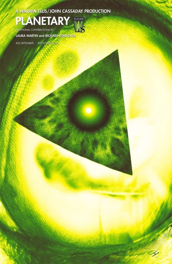 Planetary #20 cover