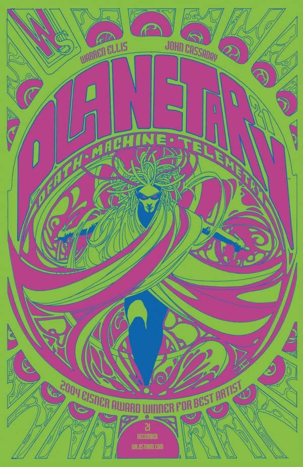 Planetary #21 cover
