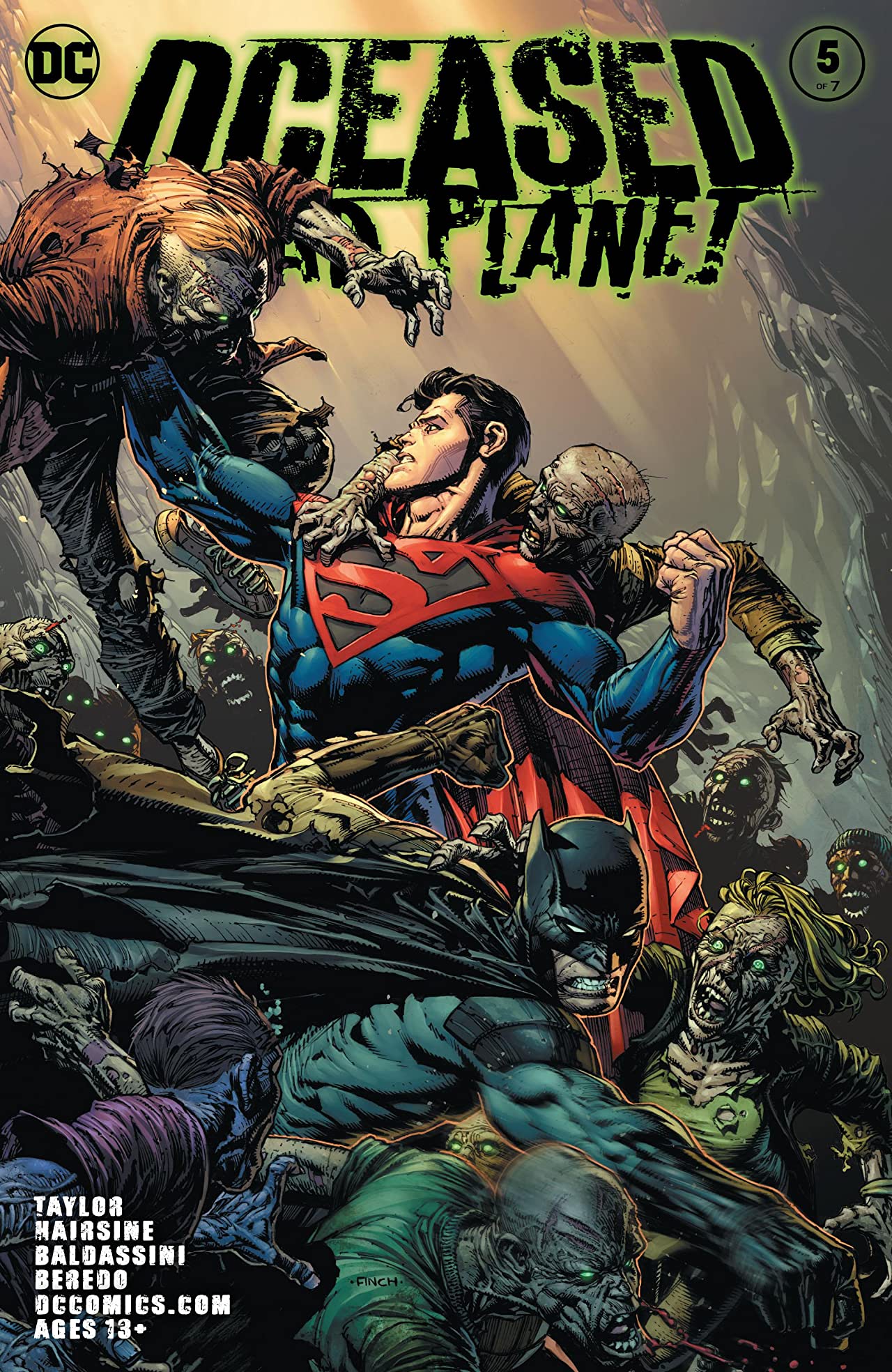 DCeased: Dead Planet #5 cover