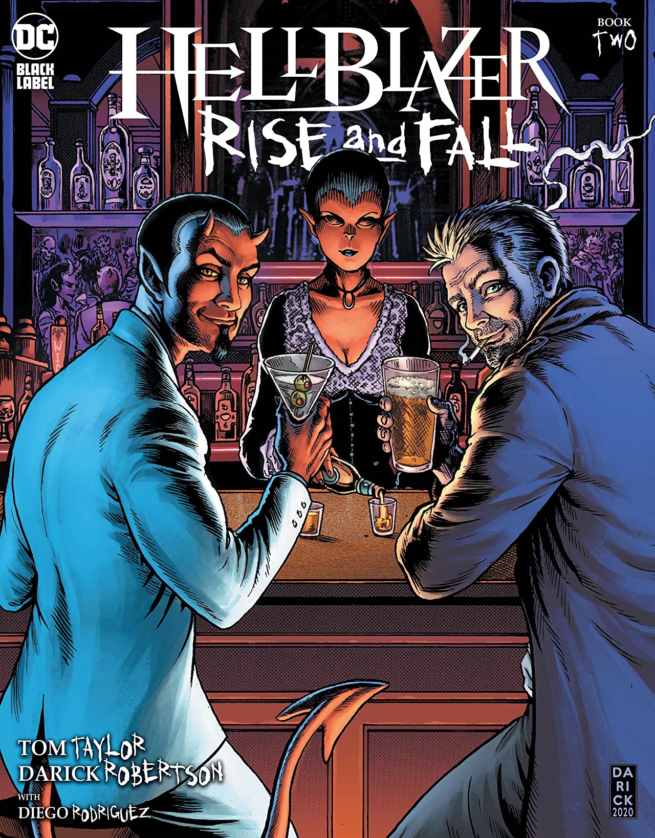 Hellblazer: Rise and Fall #2 cover