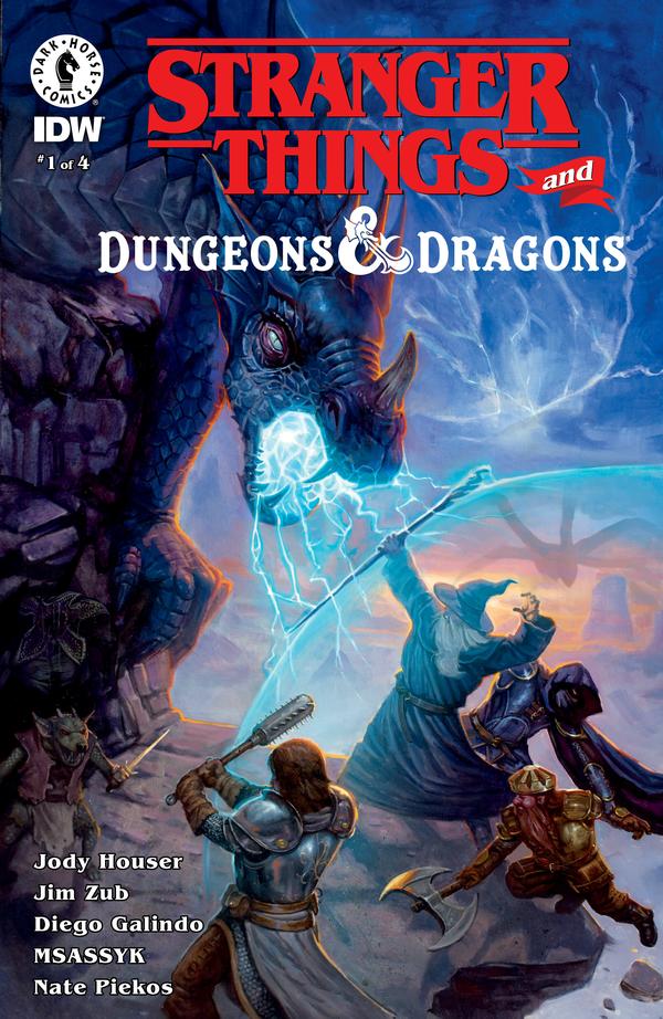 Stranger Things / D&D Crossover #1 cover