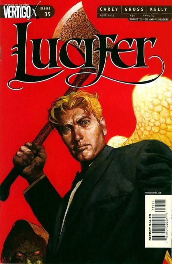 Lucifer #35 cover