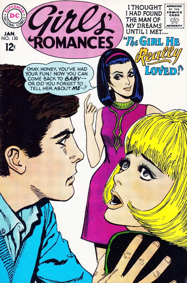 Girls' Romances #130 cover