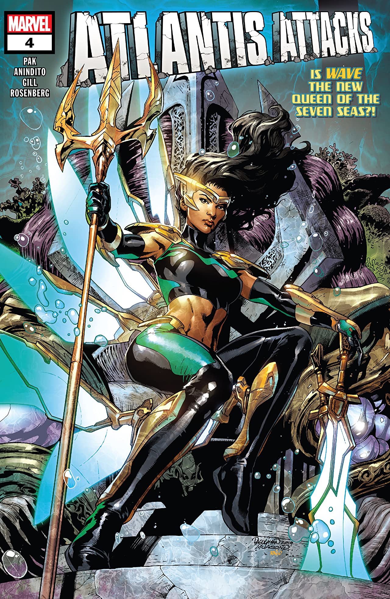 Atlantis Attacks #4 cover