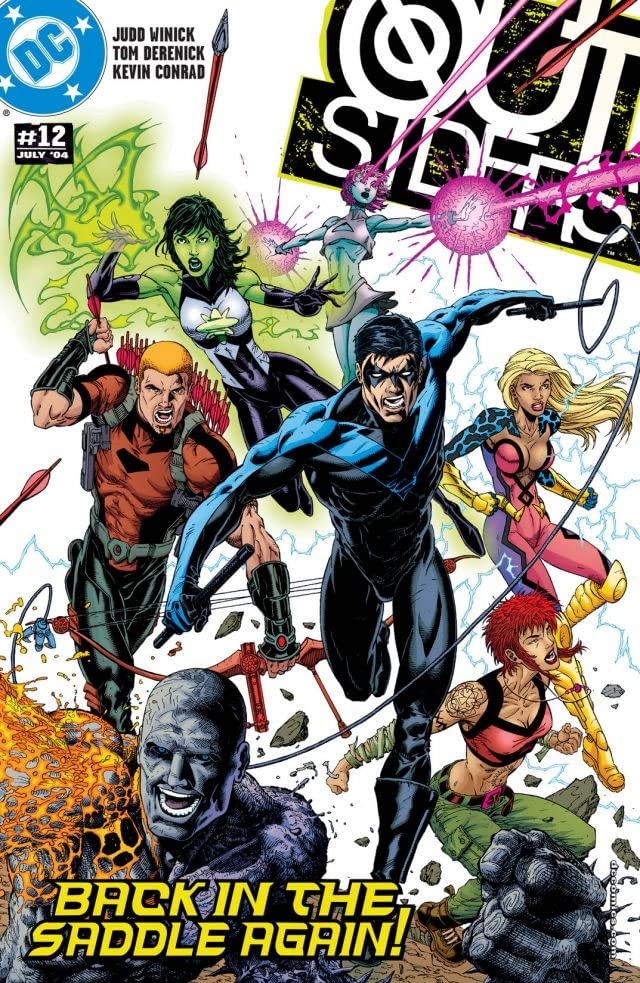 Outsiders #12 cover
