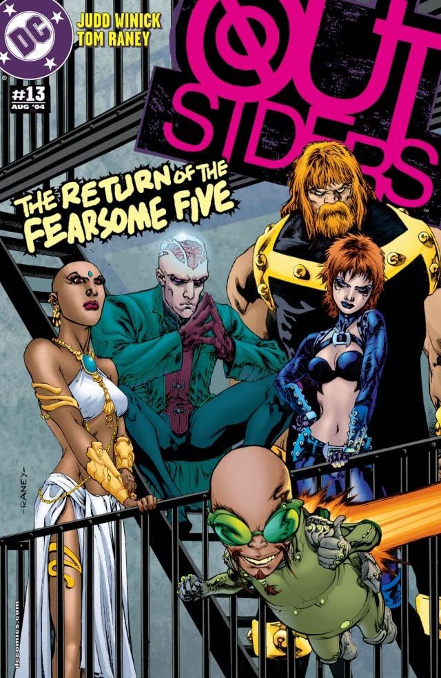 Outsiders #13 cover