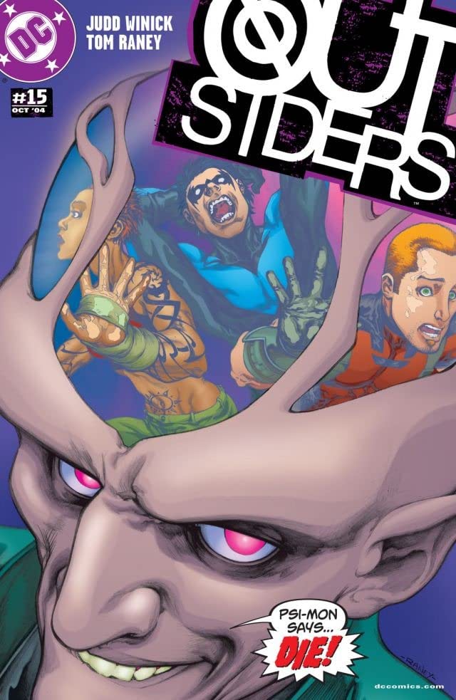 Outsiders #15 cover