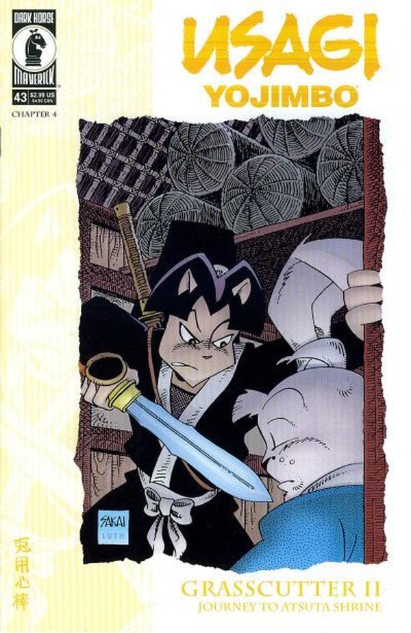 Usagi Yojimbo #43 cover