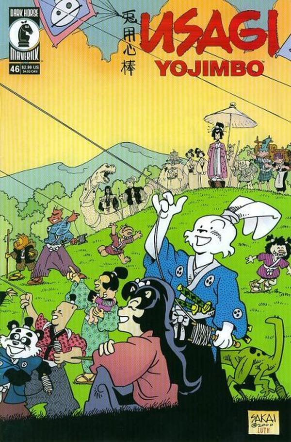 Usagi Yojimbo #46 cover