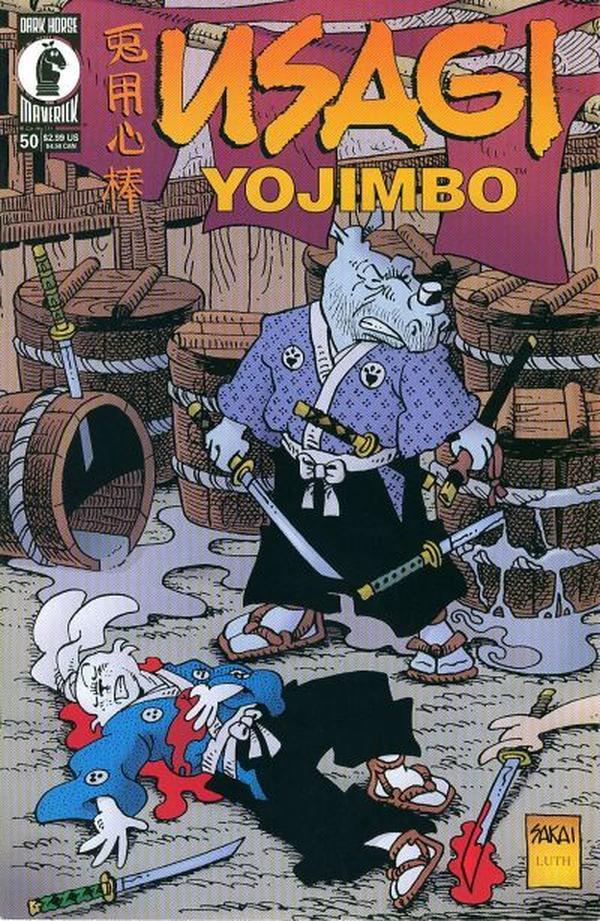 Usagi Yojimbo #50 cover