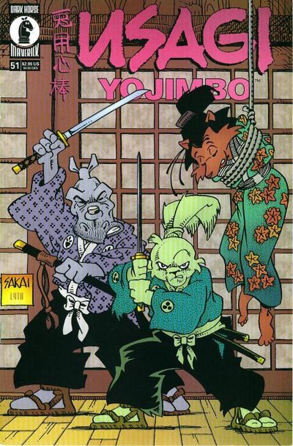 Usagi Yojimbo #51 cover