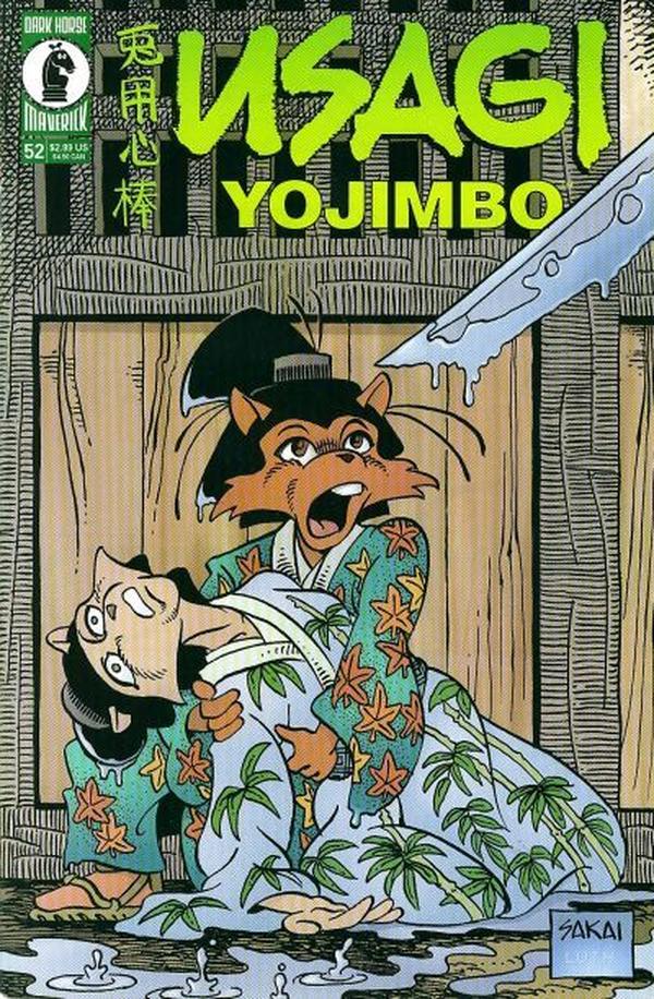 Usagi Yojimbo #52 cover