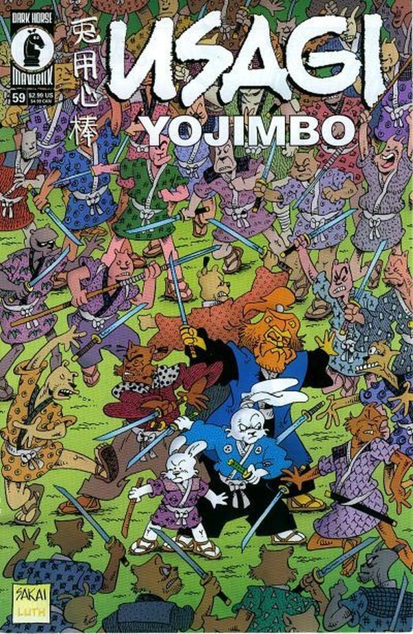 Usagi Yojimbo #59 cover
