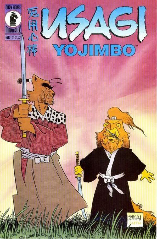Usagi Yojimbo #60 cover